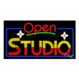 25573 LED Sign 32" x 17"