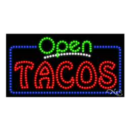 25576 LED Sign 32" x 17"