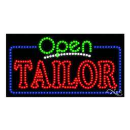 25579 LED Sign 32" x 17"