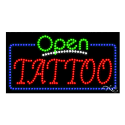 25582 LED Sign 32" x 17"