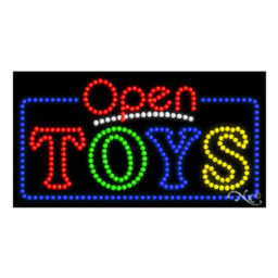 25588 LED Sign 32" x 17"