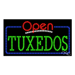 25591 LED Sign 32" x 17"