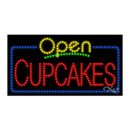 25599 LED Sign 32" x 17"