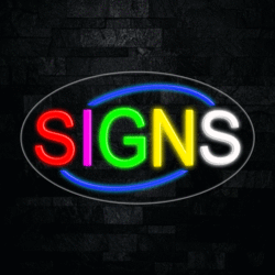 34295 LED Flex Sign 28" x 16"