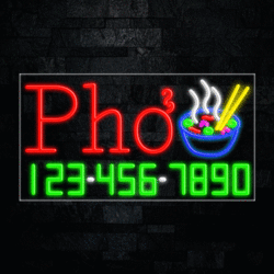 35031 LED Flex Sign 33" x 18"