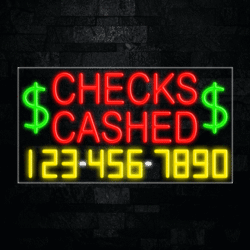 35057 LED Flex Sign 33" x 18"