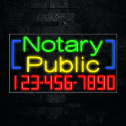 35086 LED Flex Sign 33" x 18"