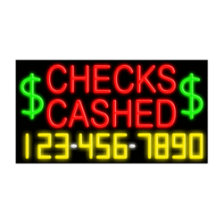 15057 Neon Sign 37" x 20"