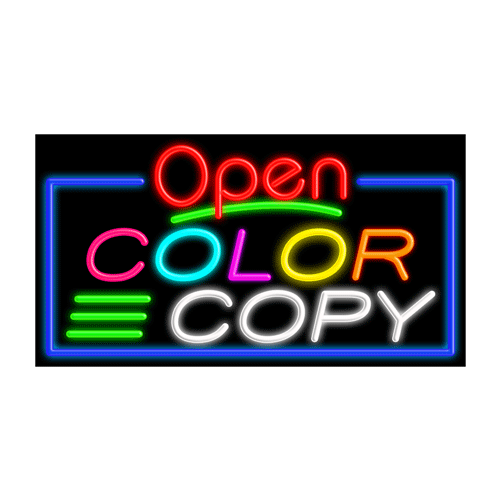 15489 Neon Sign 37" x 20"