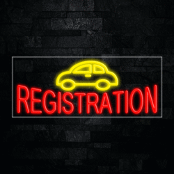 30507 LED Flex Sign 30" x 12"
