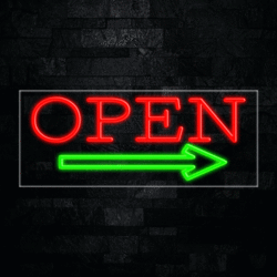 30852 LED Flex Sign 30" x 12"