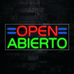 30853 LED Flex Sign 30" x 12"