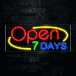 30857 LED Flex Sign 30" x 12"