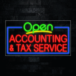 35607 LED Flex Sign 33" x 18"