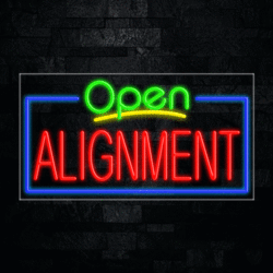 35610 LED Flex Sign 33" x 18"