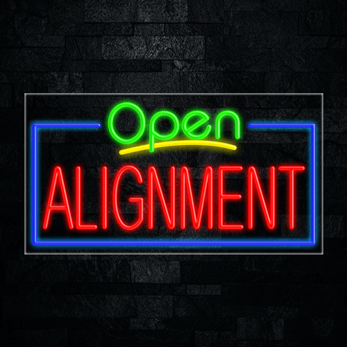 35610 LED Flex Sign 33" x 18"