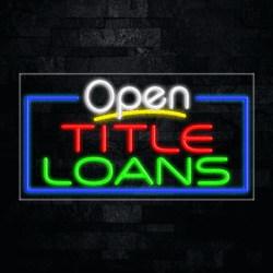 35892 LED Flex Sign 33" x 18"