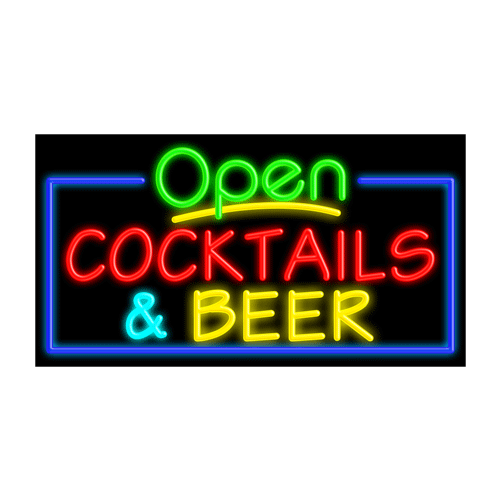 15666 Neon Sign 37" x 20"