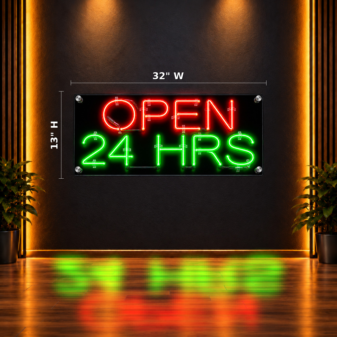 10004 Neon Sign 32" x 13"
