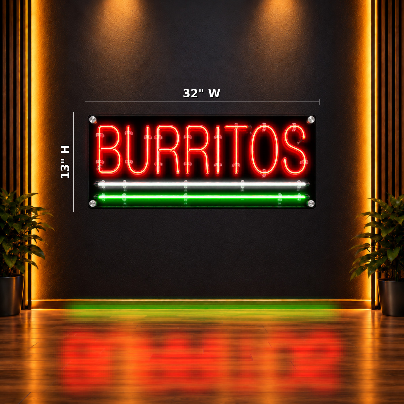 10027 Neon Sign 32" x 13"