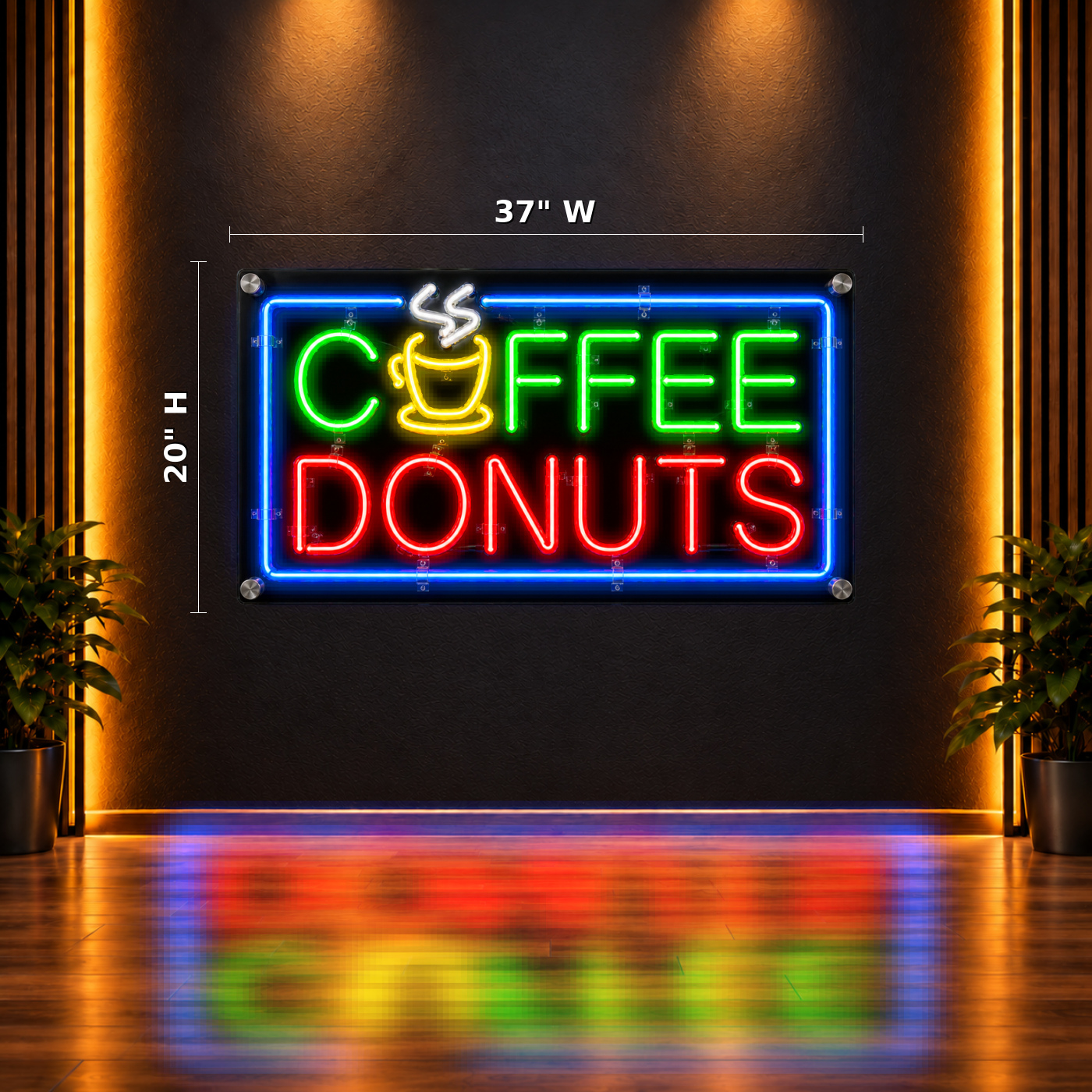 10377 Neon Sign 37" x 20"
