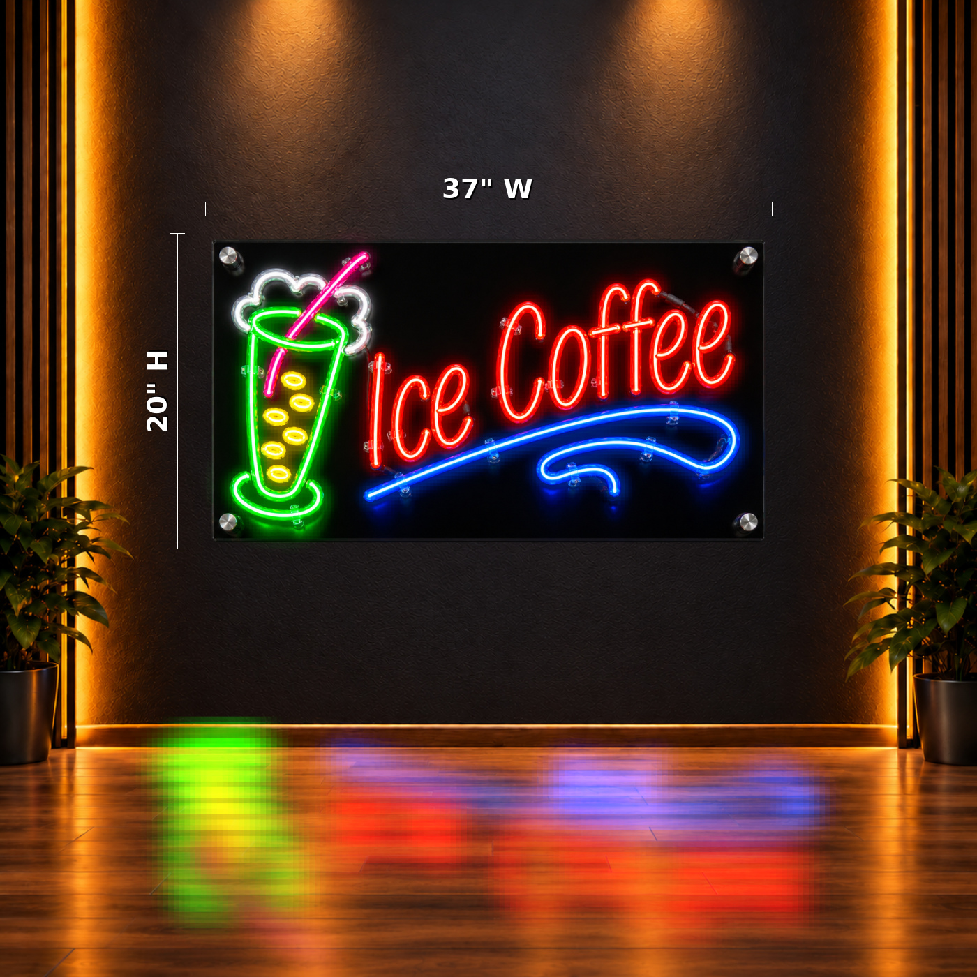 10398 Neon Sign 37" x 20"