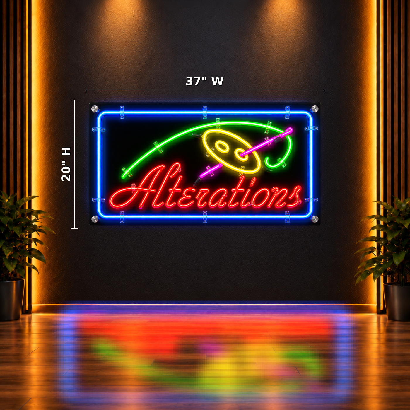 10405 Neon Sign 37" x 20"