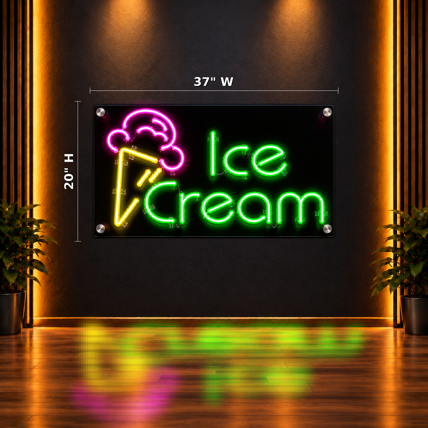 10410 Neon Sign 37" x 20"