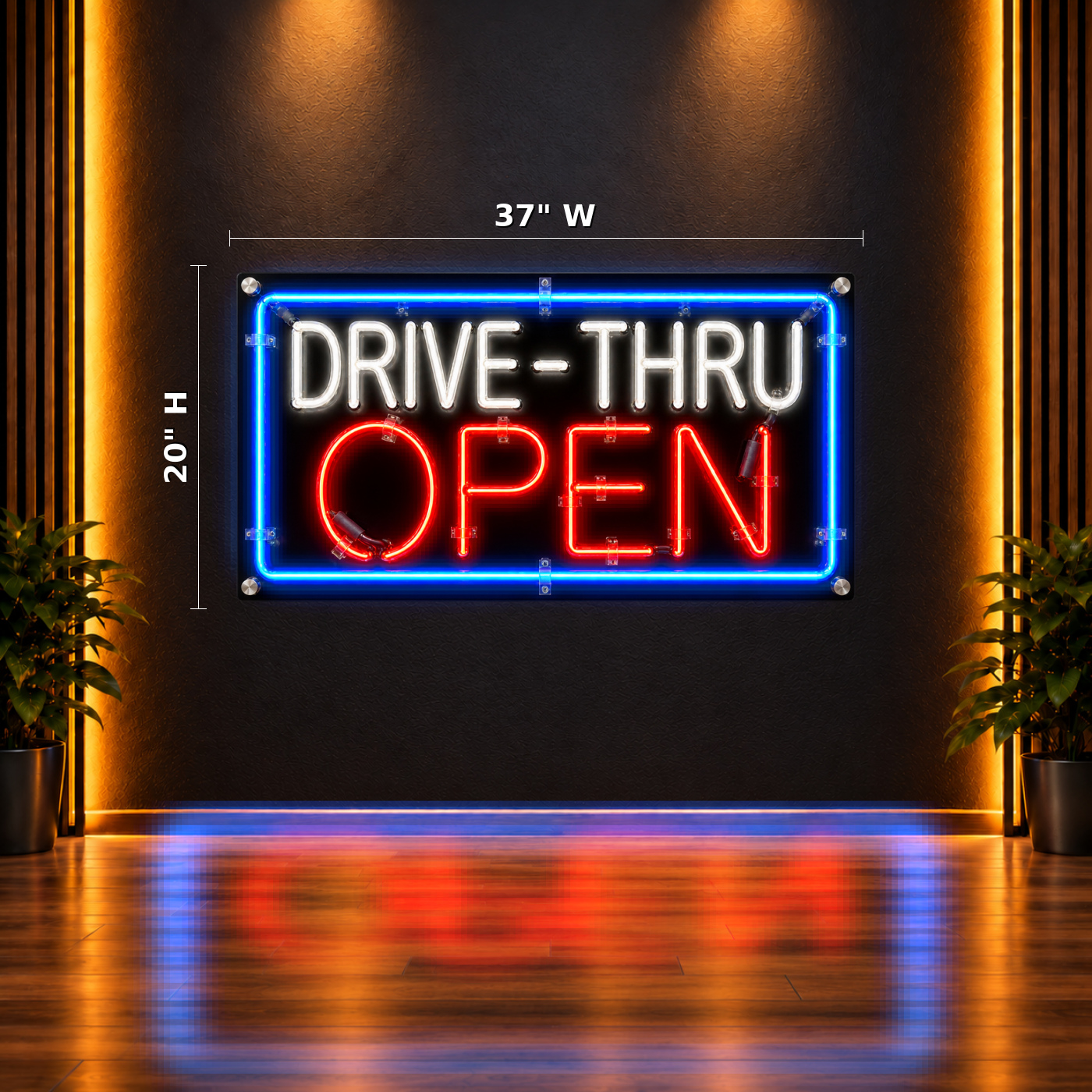 10414 Neon Sign 37" x 20"