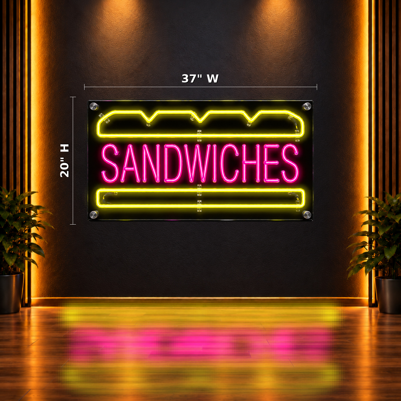 10418 Neon Sign 37" x 20"