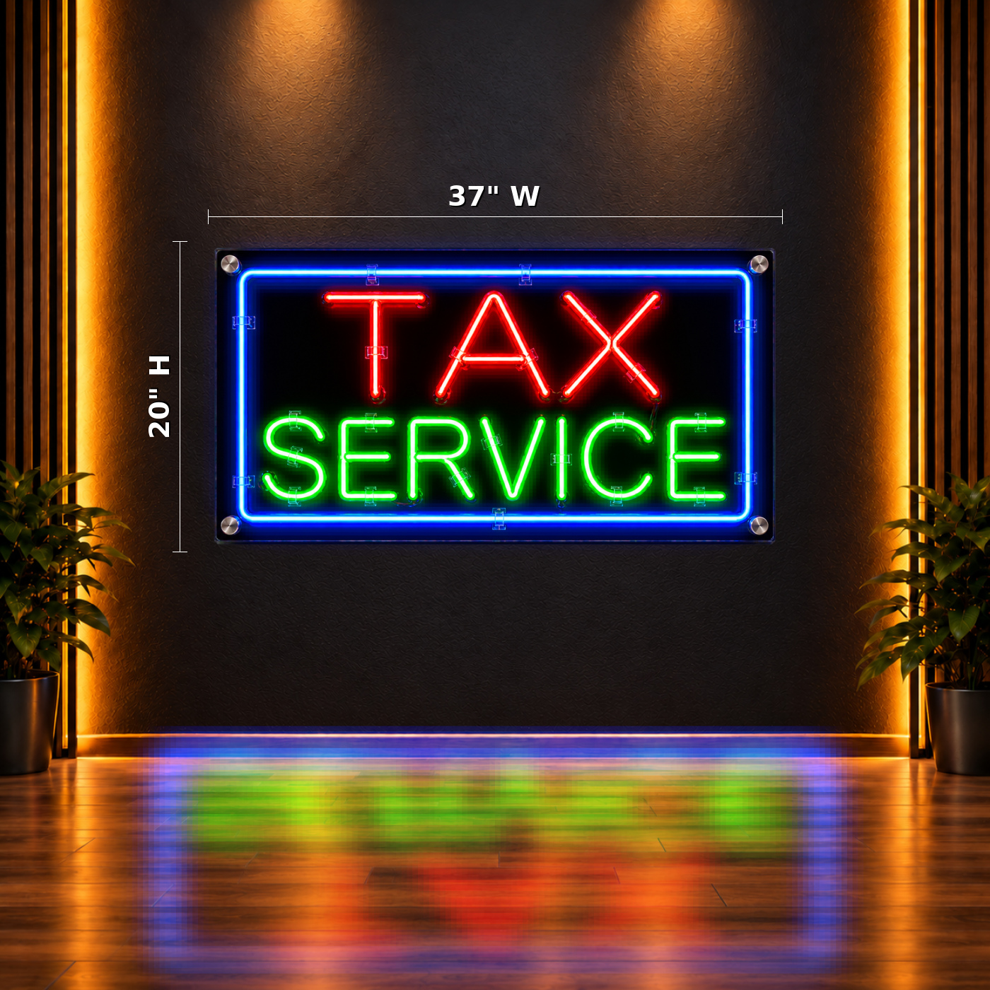 10421 Neon Sign 37" x 20"