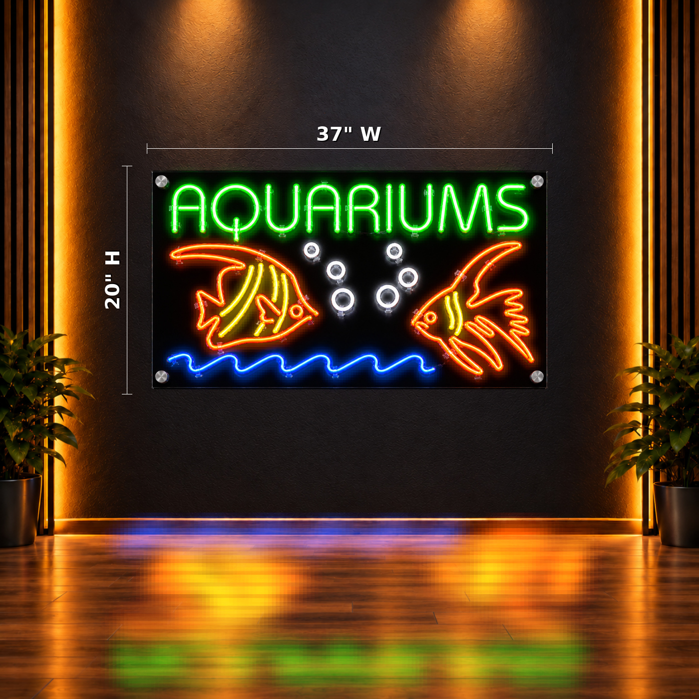 10447 Neon Sign 37" x 20"