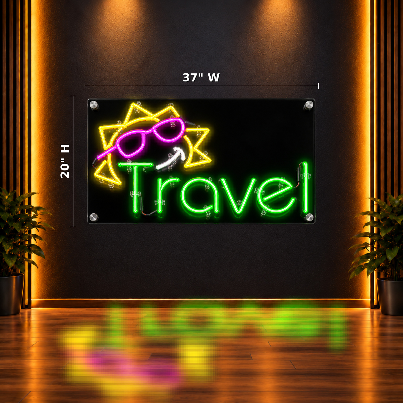 10451 Neon Sign 37" x 20"